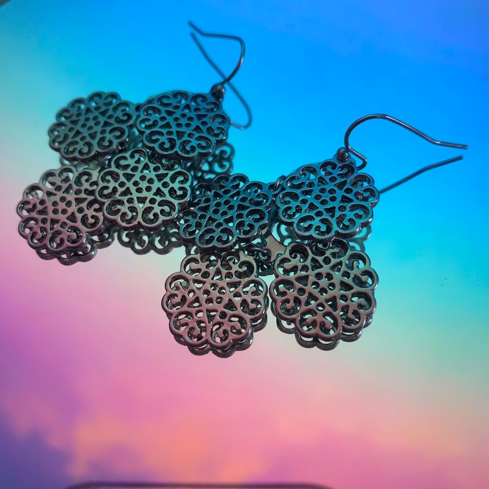 american eagle chandelier earrings